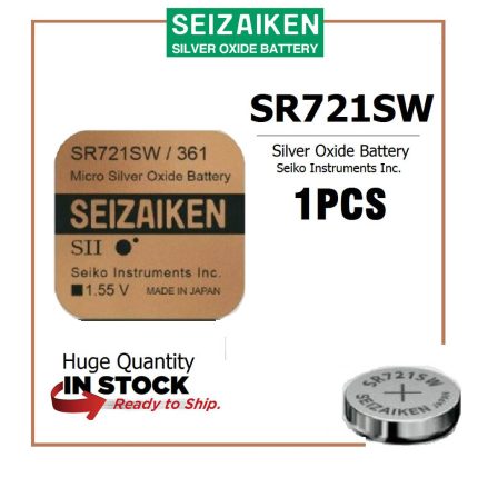 باتری ساعت سيزاكن مدل  SR721 SW 362