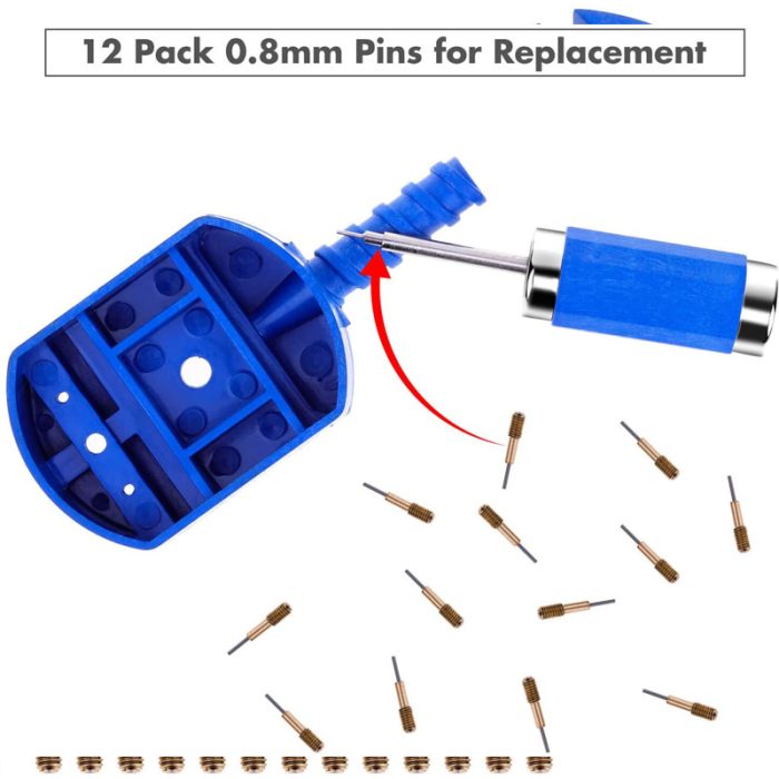ابزار تعویض پین بند ساعت مچی مدل VIVIO A70 بسته 10 عددی