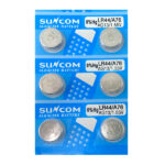 باتری ساعت سان کام مدل LR44 بسته 6 عددی