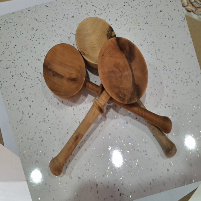 قاشق آجیل خوری مدل گردو