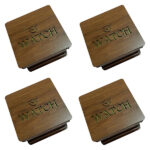 جعبه ساعت مدل مکعبی بسته 4 عددی