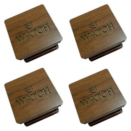 جعبه ساعت مدل مکعبی بسته 4 عددی