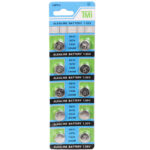 باتری ساعتی تی ام آی مدل LR44 A76 AG13  بسته 10 عددی