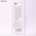 باتری ساعتی تی ام آی مدل LR44 A76 AG13  بسته 10 عددی