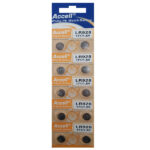 باتری سکه ای اکسل مدل LR920 بسته 10 عددی