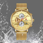 ساعت مچی عقربه ای مردانه نیوی فورس مدل NF9169 GG