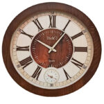 ساعت دیواری تیک مدل آبنوس 808