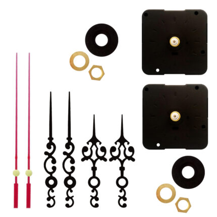 موتور و عقربه ساعت دیواری مدل 6363 مجموعه 14 عددی