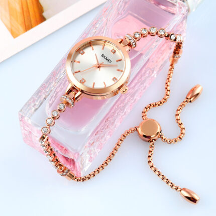 ساعت مچی عقربه ای زنانه اسکمی مدل 1854