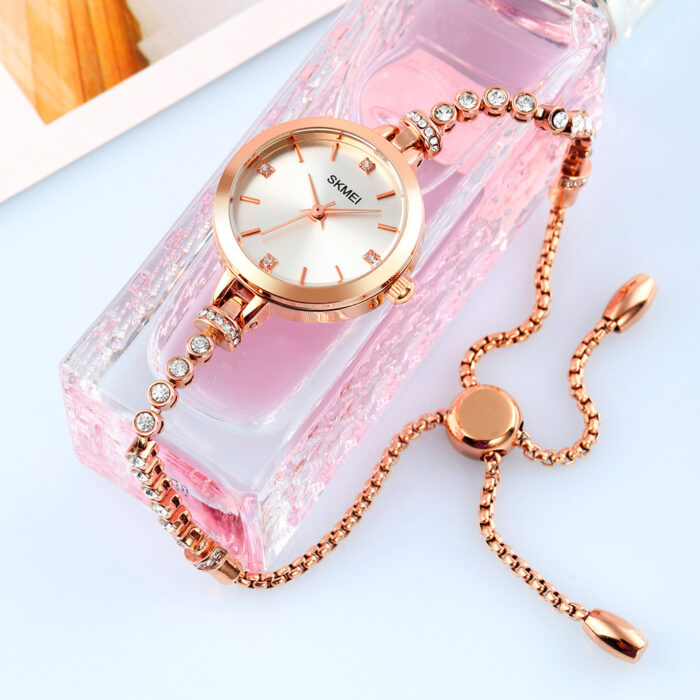 ساعت مچی عقربه ای زنانه اسکمی مدل 1854