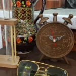 ساعت رومیزی مدل گردو