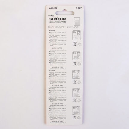 باتری ساعت سان کام مدل AG10 LR1130 390 بسته 10 عددی