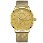 ساعت مچی عقربه ای مردانه نیوی فورس کد NF3003M-G-G