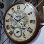 عقربه ساعت دیواری مدل روستیک 33CM بسته دو عددی