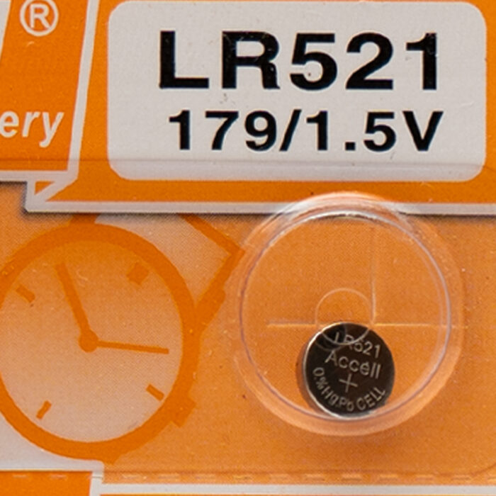 باتری ساعت اکسل مدل LR 521 بسته دو عددی