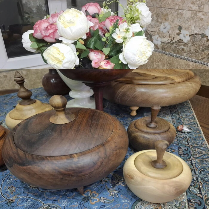 قندان مدل گردو