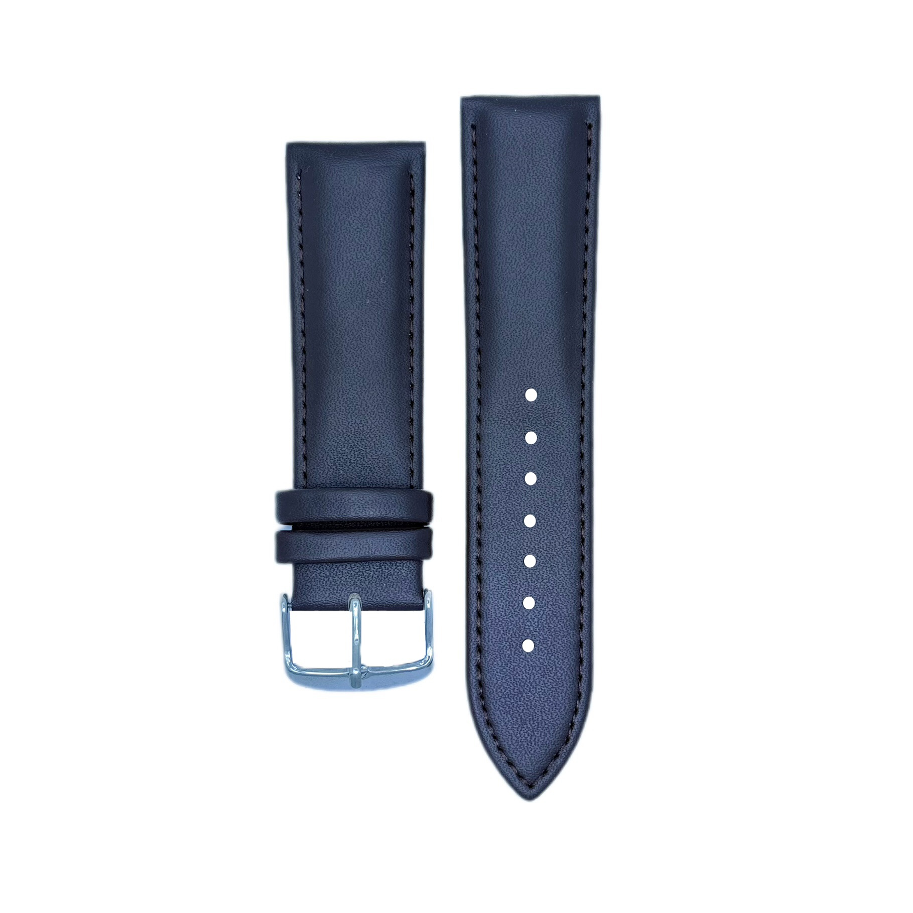 بند ساعت مچی مدل چرمی کد BAS24mm