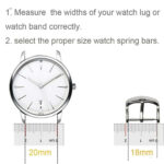 بند ساعت مچی مدل Y 18 کد A 70 به همراه پین و ابزار کوتاه کننده بند