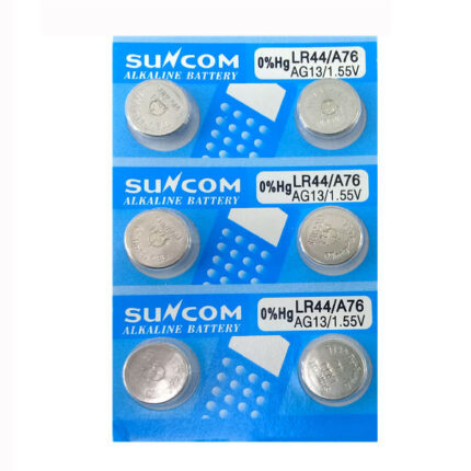 باتری ساعت مدل LR44 کد 13 بسته 6 عددی