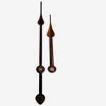 عقربه ساعت دیواری مدل روستیک 12888 مجموعه 2 عددی