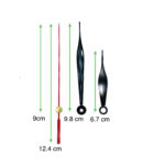 موتور ساعت دیواری تایوان ارام گرد مدل شفت متوسط کد TW9