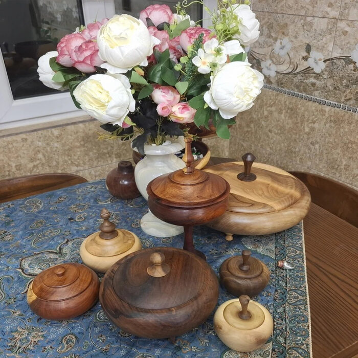 قندان مدل گردو